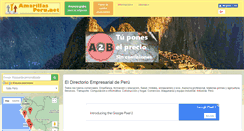 Desktop Screenshot of amarillasperu.net